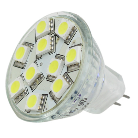 LUNASEA LIGHTING Cool White Led Bulb Mr11 10V-30V Dc LLB-11TD-61-00